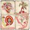 Vintage Florida Coasters S/4
