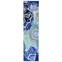Liora Manne Capri Jelly Fish Indoor/Outdoor Rug Ocean 2' x 8'