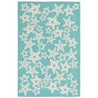 Starfish Aqua Rug 5' X 7'6"