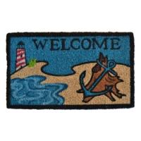 Beach Lighthouse Doormat