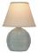 WEATHERED ATLANTIC GRAY SAND DOLLAR ACCENT LAMP - 18"