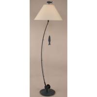 Weathered Navy Sea Fishing Pole Floor Lamp 4 week lead time made at time of order 
