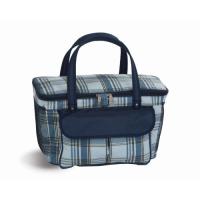 Avanti Cooler Tote, Varsity Plaid