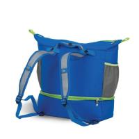 Nylon Helix Expandable Cooler, Electric Blue