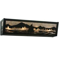 24" W Sailboat Mountain View Vanity Light