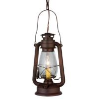 7" W Miner'S Lantern Mini Pendant