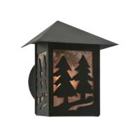 7" W Seneca Tall Pines Wall Sconce