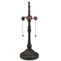 23" H Ribbed 2 Lt Table Base