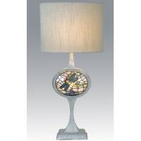 31.5" H Cameo Dragonfly Lighted Base Table Lamp