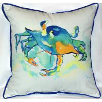 Orange Crab Indoor Outdoor Pillow