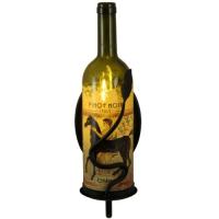 4.5" W Tuscan Vineyard Personalized Wine Bottle Wall Sconce