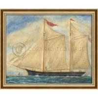 Ship Truman Framed Art