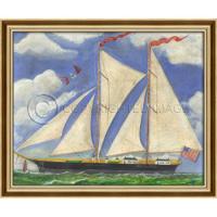 Ship Philadelphia Framed Art