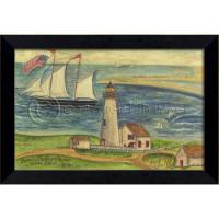 Brant Point Framed Ship Art