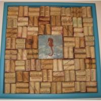 Seahorse Cork Board In Tropical Sea Finish
