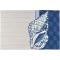 Conch Shell On Checks Rug