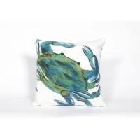 Liora Manne Visions Iii - Blue Crab, 20" Square