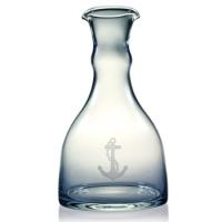 Anchor Etched Carafe