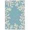 Liora Manne Capri Coral Bdr Indoor/Outdoor Rug - Blue, 20" By 30"
