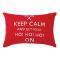 Keep Calm & Ho Ho Ho Holiday Fun Pillow