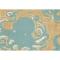 Liora Manne Frontporch Octopus Indoor/Outdoor Rug - Blue, 20" By 30"