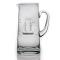 Clipper Ship Etched Tankard Pitcher