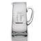 Clipper Ship Etched Tankard Pitcher