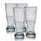 Clipper Ship Etched Grand Pilsner Glass Set