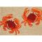 Liora Manne Frontporch Crabs Indoor/Outdoor Rug - Natural, 24" By 36"