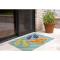 Liora Manne Frontporch Flip Flops Indoor/Outdoor Rug - Blue, 24" By 36"