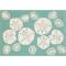 Liora Manne Frontporch Shell Toss Indoor/Outdoor Rug - Blue, 24" By 36"