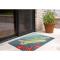 Liora Manne Frontporch Sea Turtle Indoor/Outdoor Rug - Blue, 24" By 36"