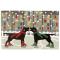 Liora Manne Frontporch Holiday Ice Dogs Indoor/Outdoor Rug - Multi, 24" By 36"
