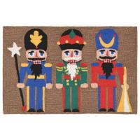 Liora Manne Frontporch Nutcracker Indoor/Outdoor Rug - Multi, 24" By 36"