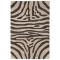 Liora Manne Ravella Zebra Indoor/Outdoor Rug - Black, 24" By 36"