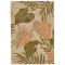 Liora Manne Ravella Tropical Leaf Indoor/Outdoor Rug - Natural, 24" By 36"