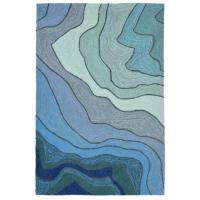 Liora Manne Ravella Mykonos Indoor/Outdoor Rug - Blue, 24" By 36"