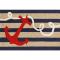 Liora Manne Frontporch Anchor Indoor/Outdoor Rug - Navy, 30" By 48"