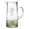 Seahorse Etched Tankard Pitcher