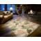 Liora Manne Ravella Tropical Leaf Indoor/Outdoor Rug - Natural, 42" By 66"