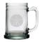 Sand Dollar Etched Tankard Beer Mug Set
