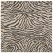 Liora Manne Ravella Zebra Indoor/Outdoor Rug - Black, 8' By 8'