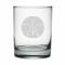 Sand Dollar Etched Dor Glass Set