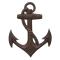 Nautical Anchor Wall Decor, Oil Rubbed Bronze