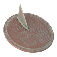 Whitehall Day Sailor Sundial, Copper Verdi