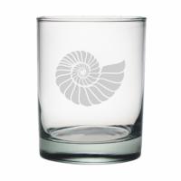 Nautilus Shell, Double On The Rocks, Dor, 14Oz.,  S/4