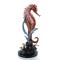 Seahorse With Coral Sculpture