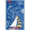 Sailboat And Map-1853  Rug