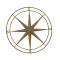 Compass Metal Art