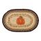 Pumpkin Candy Corn Rug